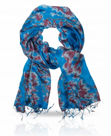 Палантин Женский S-ORCHID/BLUX